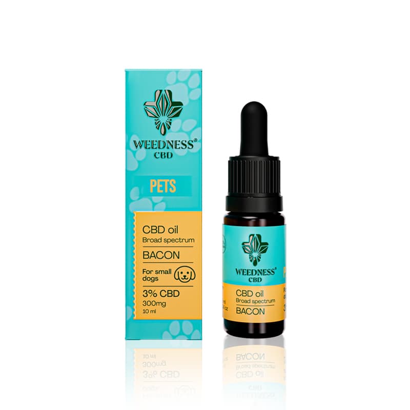 CBD масло 3% за малки кучета | Бекон