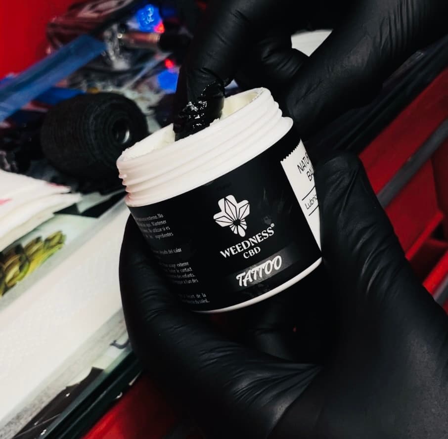 Натурален балсам за татуировки с 500mg CBD и 500mg CBG