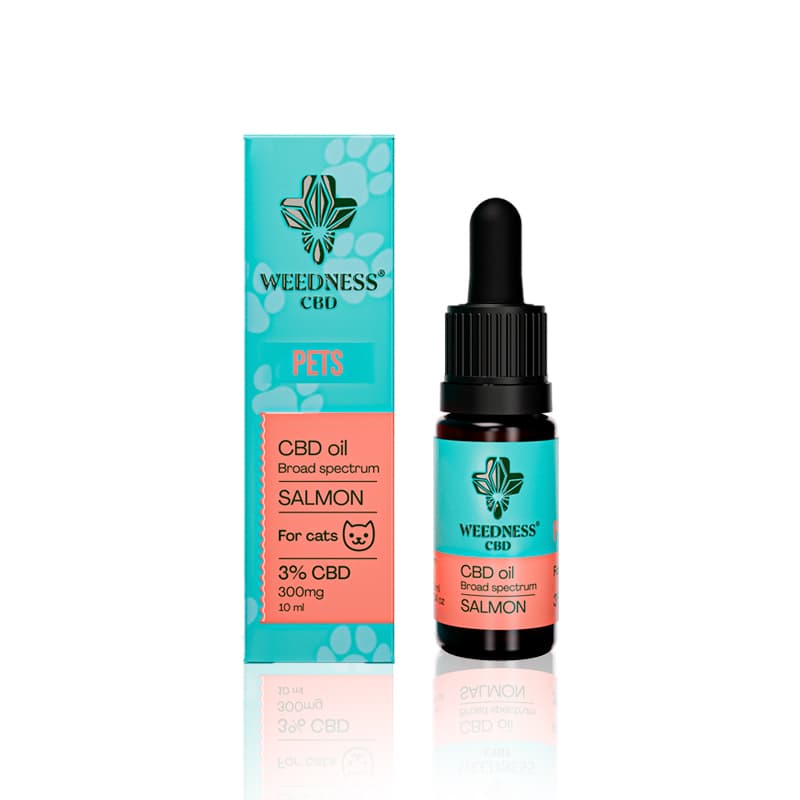 CBD масло 3% за котки | Сьомга