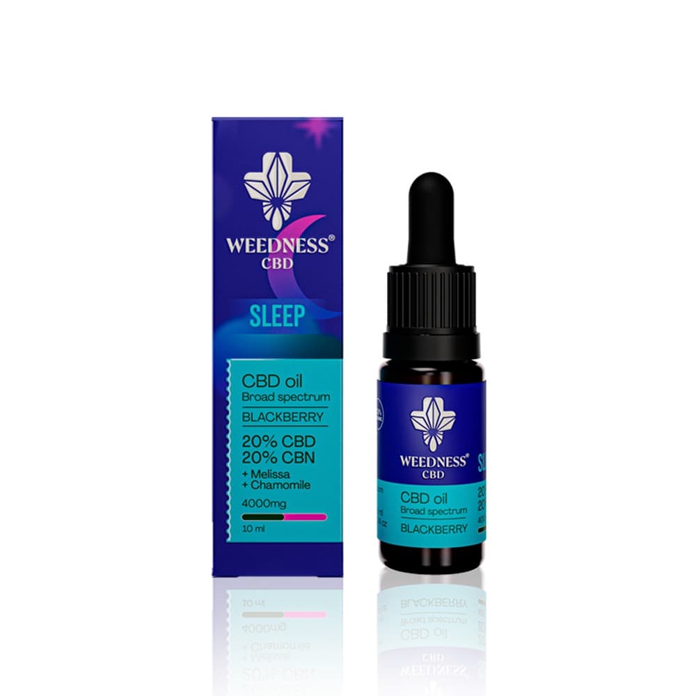 Сън CBD масло 20% + CBN 20% | Къпина 10ml