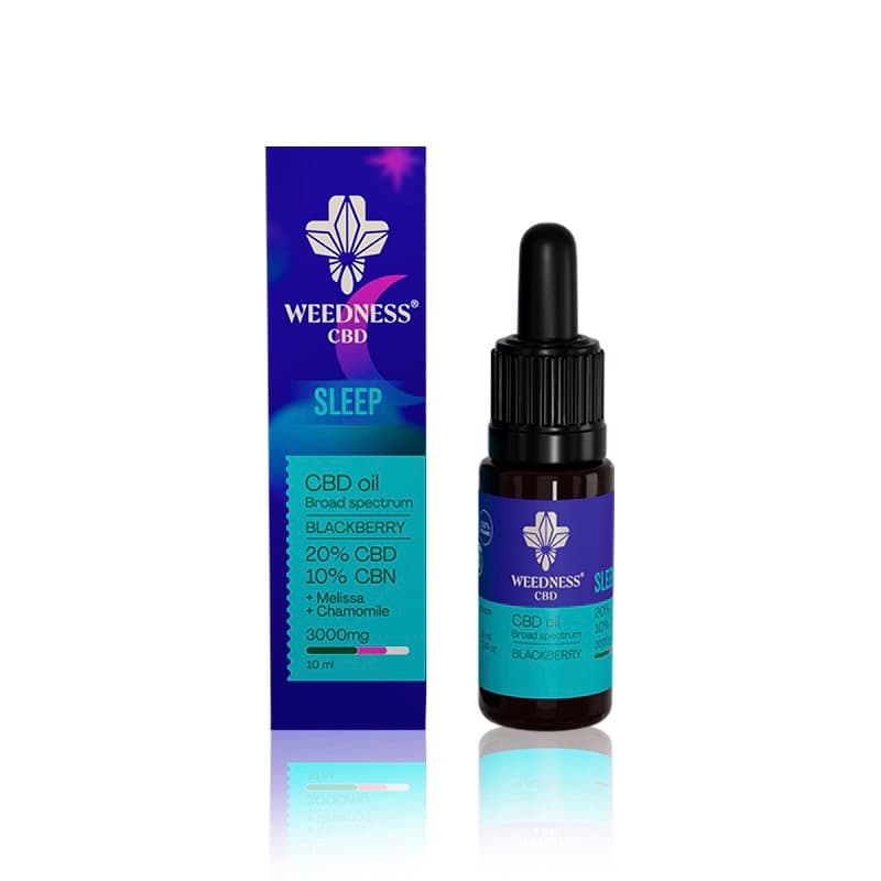 Сън CBD масло 20% + CBN 10% | Къпина 10ml